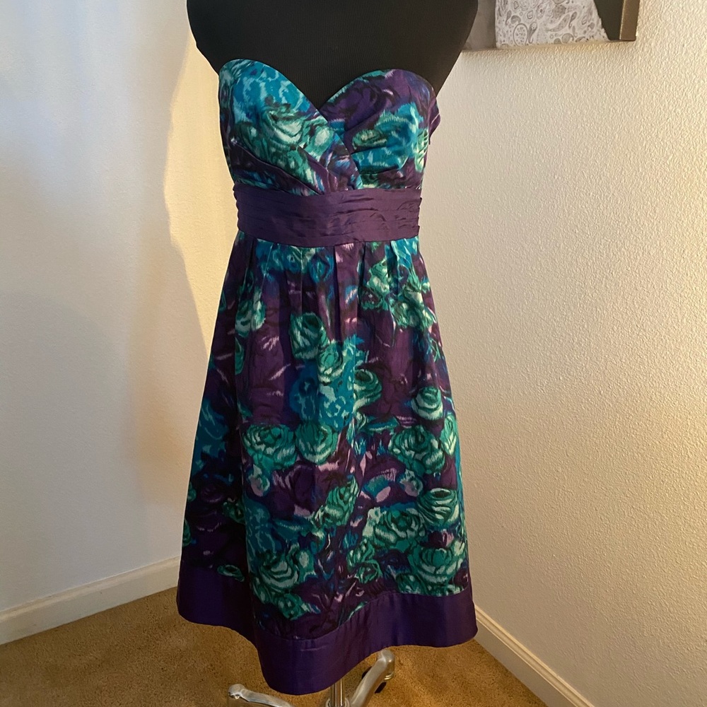 Anthropologie Moulinette Soeurs Strapless Dress